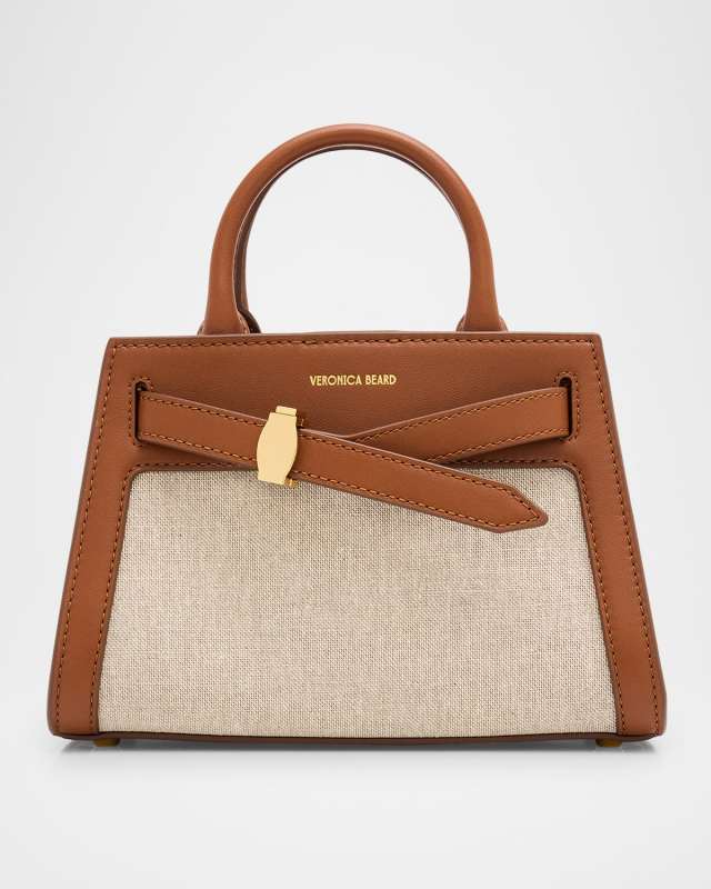 Dash Mini Canvas & Leather Crossbody Bag